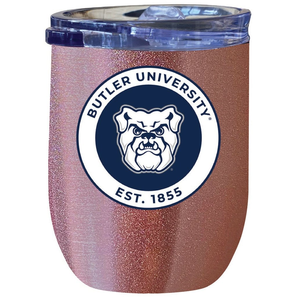 Butler Bulldogs 12 oz Insulated Wine Stainless Steel Tumbler Officially Licensed Collegiate Product Image 4