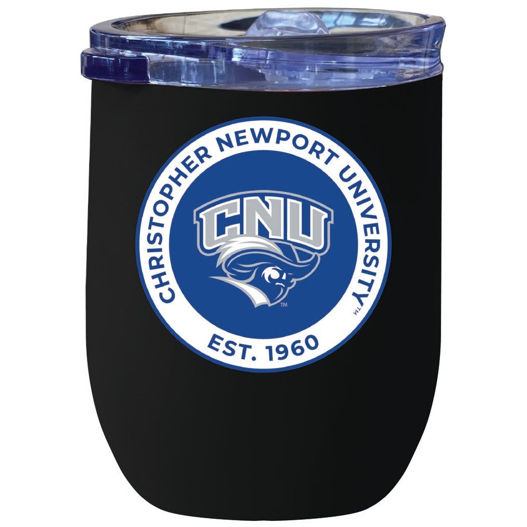 Christopher Newport Captains 12 oz Insulated Wine Stainless Steel Tumbler Officially Licensed Collegiate Product Image 3