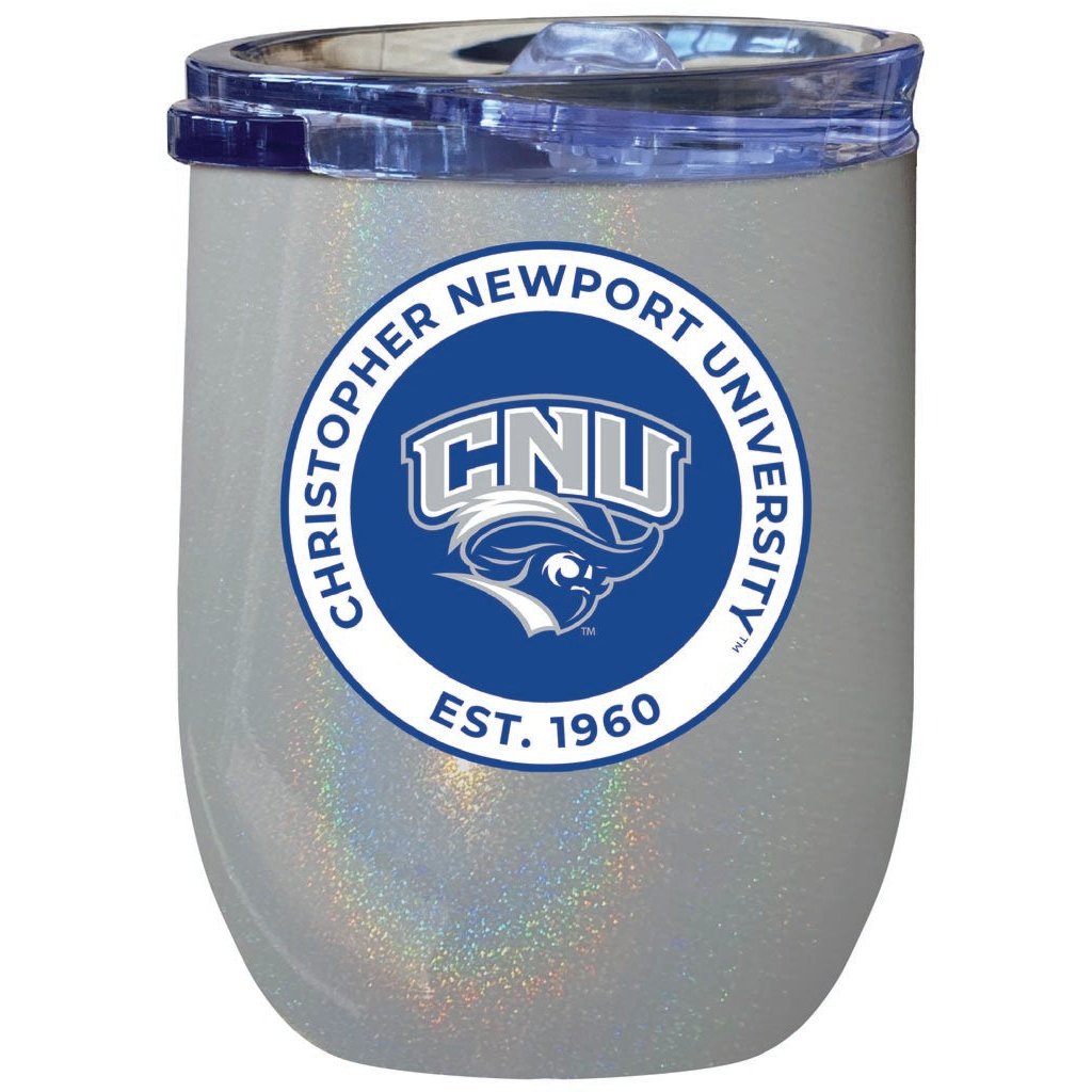 Christopher Newport Captains 12 oz Insulated Wine Stainless Steel Tumbler Officially Licensed Collegiate Product Image 1