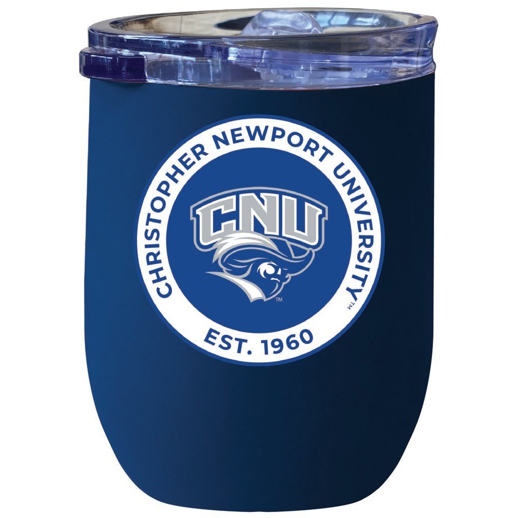 Christopher Newport Captains 12 oz Insulated Wine Stainless Steel Tumbler Officially Licensed Collegiate Product Image 7