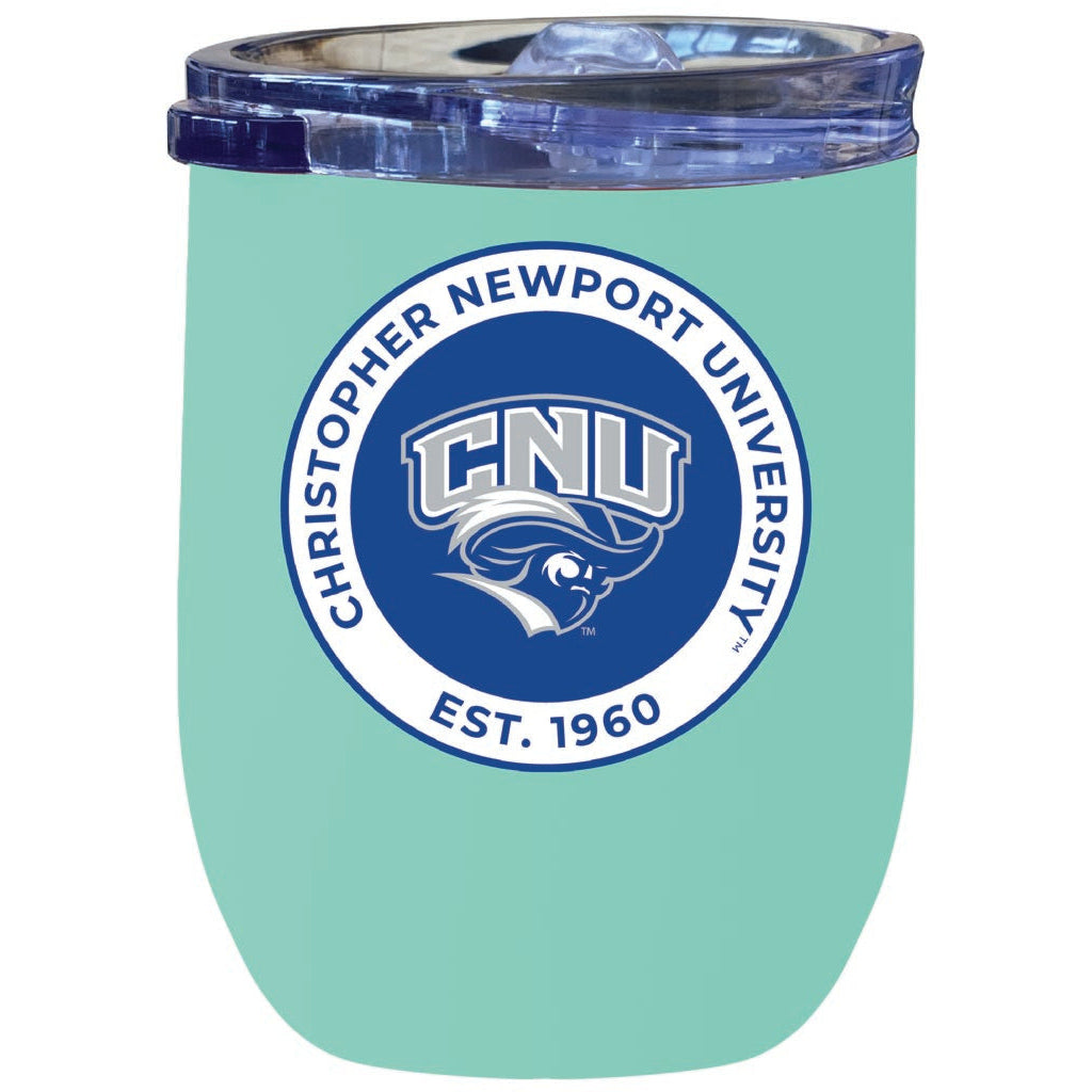 Christopher Newport Captains 12 oz Insulated Wine Stainless Steel Tumbler Officially Licensed Collegiate Product Image 8