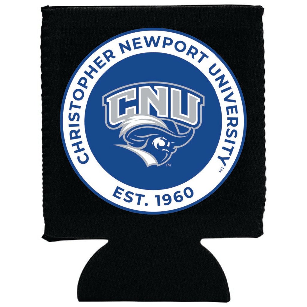 Christopher Newport Captains Neoprene Can Hugger Officially Licensed Collegiate Product Image 1