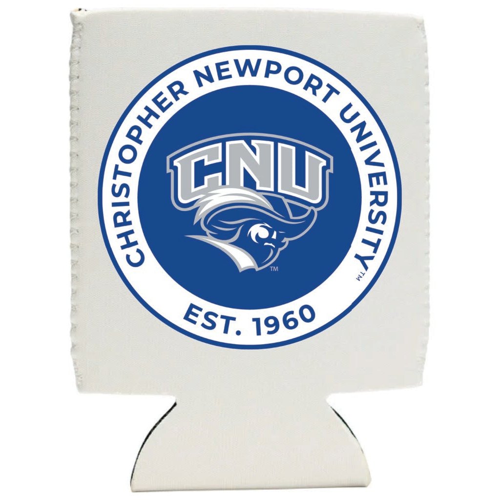 Christopher Newport Captains Neoprene Can Hugger Officially Licensed Collegiate Product Image 2