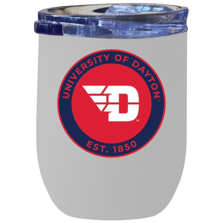 Dayton Flyers 12 oz Insulated Wine Stainless Steel Tumbler Officially Licensed Collegiate Product Image 1