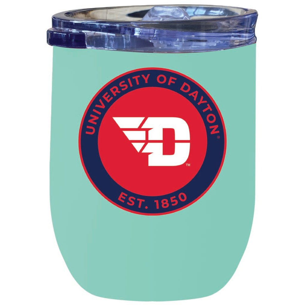 Dayton Flyers 12 oz Insulated Wine Stainless Steel Tumbler Officially Licensed Collegiate Product Image 3