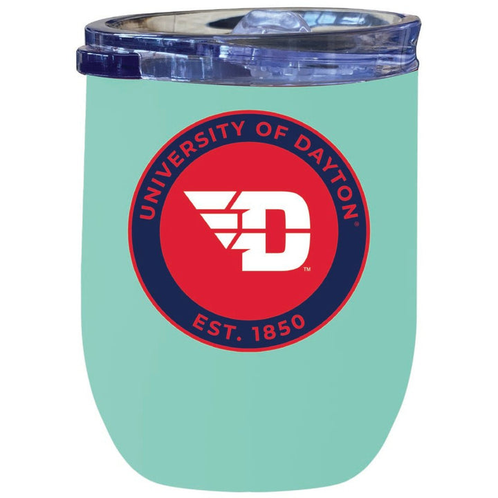 Dayton Flyers 12 oz Insulated Wine Stainless Steel Tumbler Officially Licensed Collegiate Product Image 1