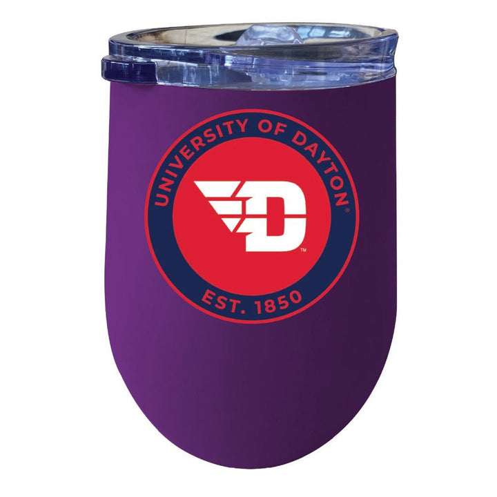 Dayton Flyers 12 oz Insulated Wine Stainless Steel Tumbler Officially Licensed Collegiate Product Image 4