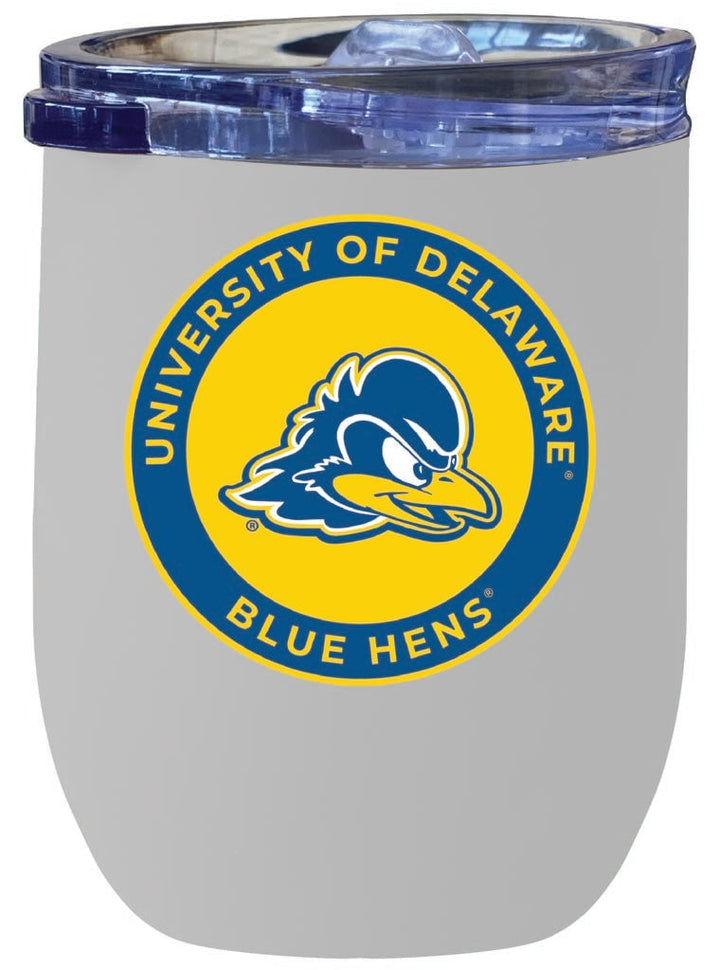 Delaware Blue Hens 12 oz Insulated Wine Stainless Steel Tumbler Officially Licensed Collegiate Product Image 2