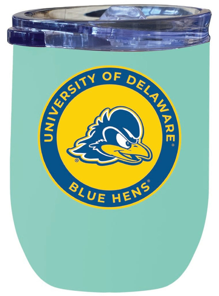 Delaware Blue Hens 12 oz Insulated Wine Stainless Steel Tumbler Officially Licensed Collegiate Product Image 4