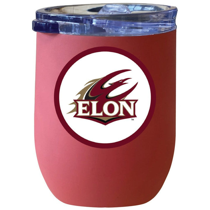 Elon University 12 oz Insulated Wine Stainless Steel Tumbler Officially Licensed Collegiate Product Image 1