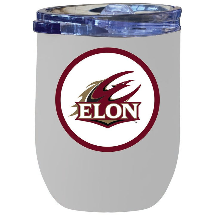 Elon University 12 oz Insulated Wine Stainless Steel Tumbler Officially Licensed Collegiate Product Image 3