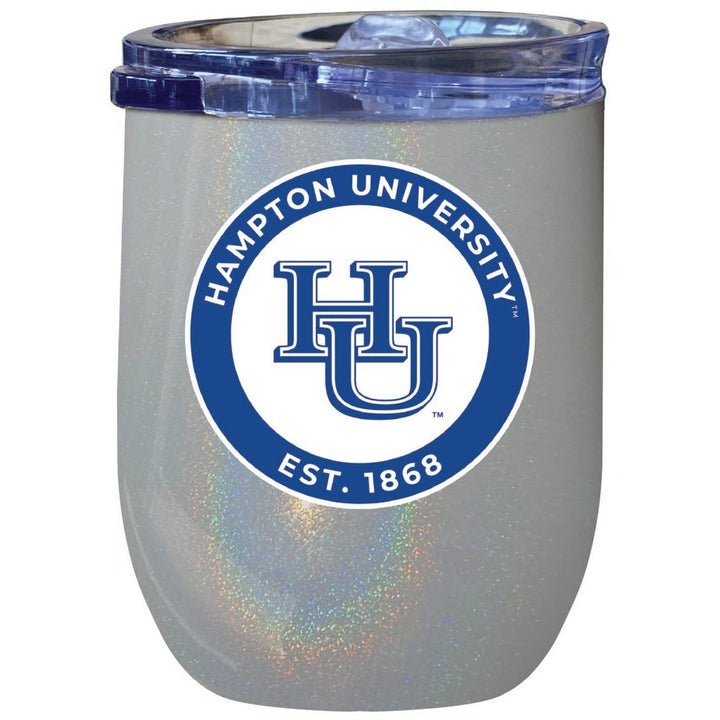 Hampton University 12 oz Insulated Wine Stainless Steel Tumbler Officially Licensed Collegiate Product Image 4