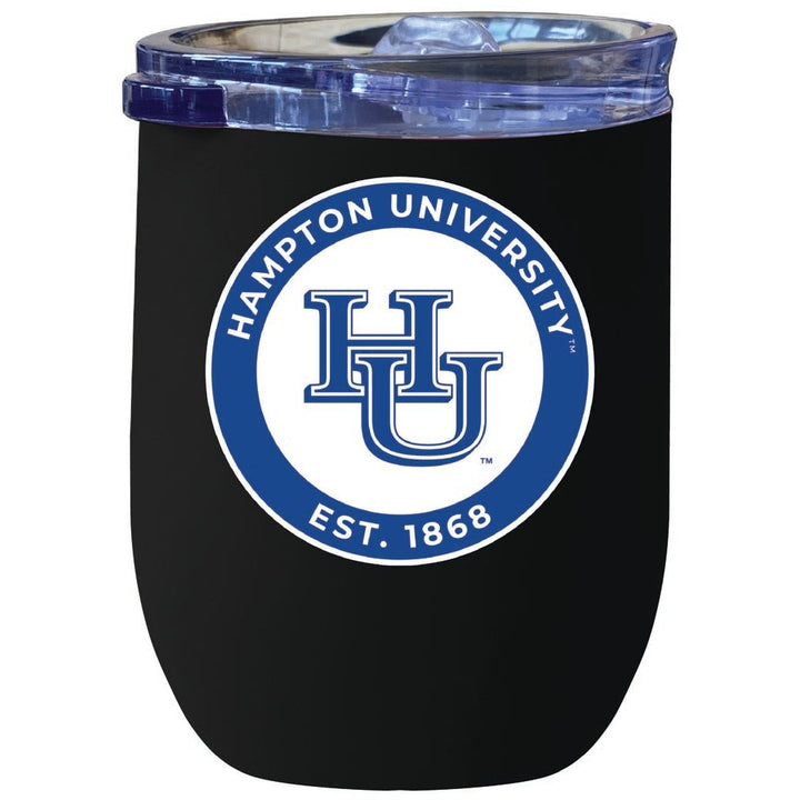 Hampton University 12 oz Insulated Wine Stainless Steel Tumbler Officially Licensed Collegiate Product Image 7