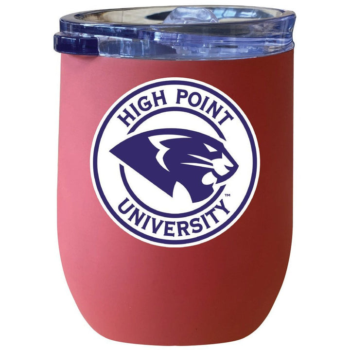 High Point University 12 oz Insulated Wine Stainless Steel Tumbler Officially Licensed Collegiate Product Image 1