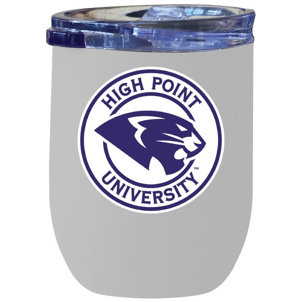 High Point University 12 oz Insulated Wine Stainless Steel Tumbler Officially Licensed Collegiate Product Image 4