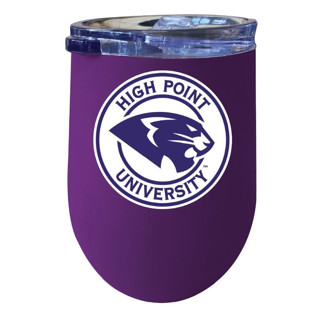 High Point University 12 oz Insulated Wine Stainless Steel Tumbler Officially Licensed Collegiate Product Image 8