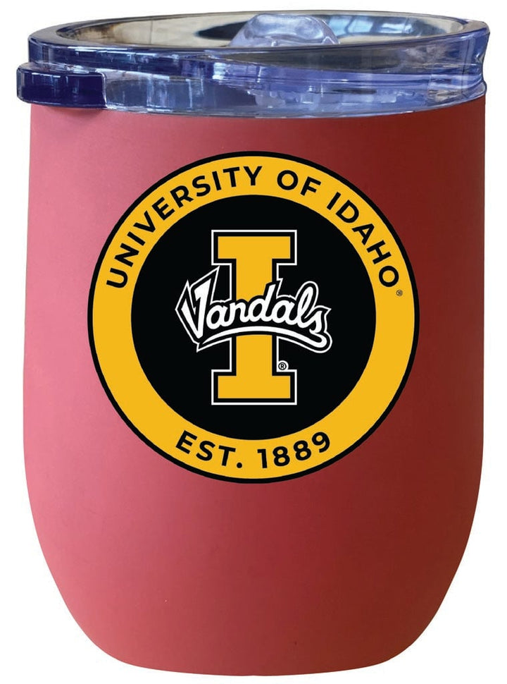 Idaho Vandals 12 oz Insulated Wine Stainless Steel Tumbler Officially Licensed Collegiate Product Image 1