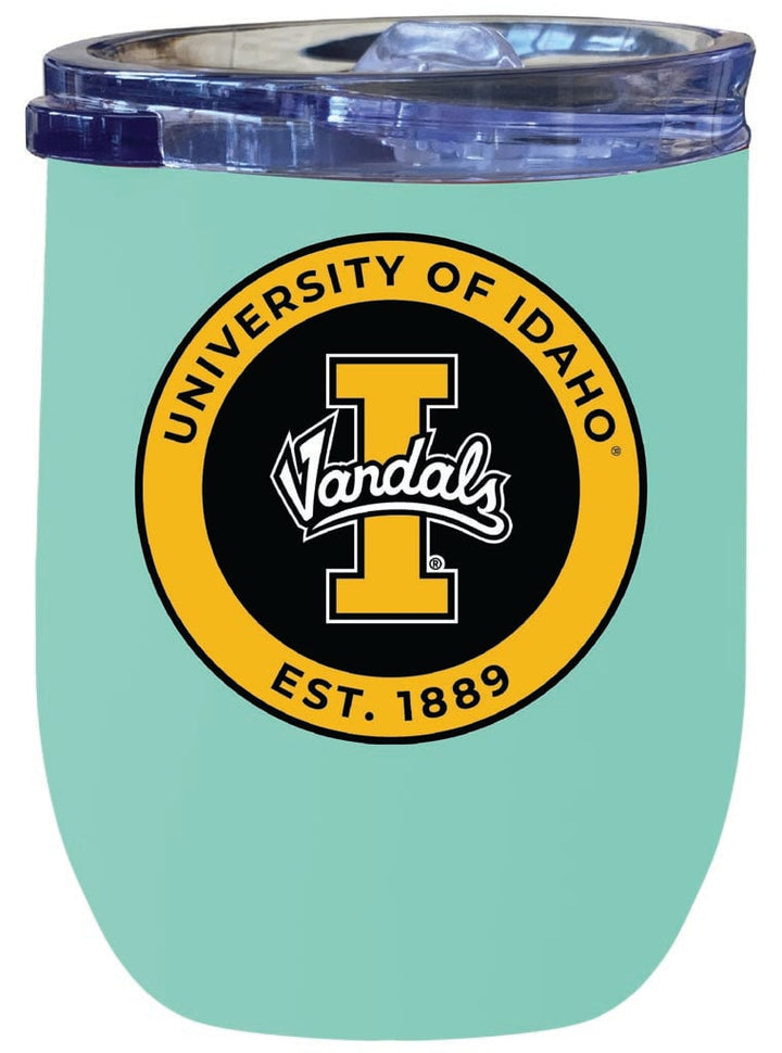 Idaho Vandals 12 oz Insulated Wine Stainless Steel Tumbler Officially Licensed Collegiate Product Image 1