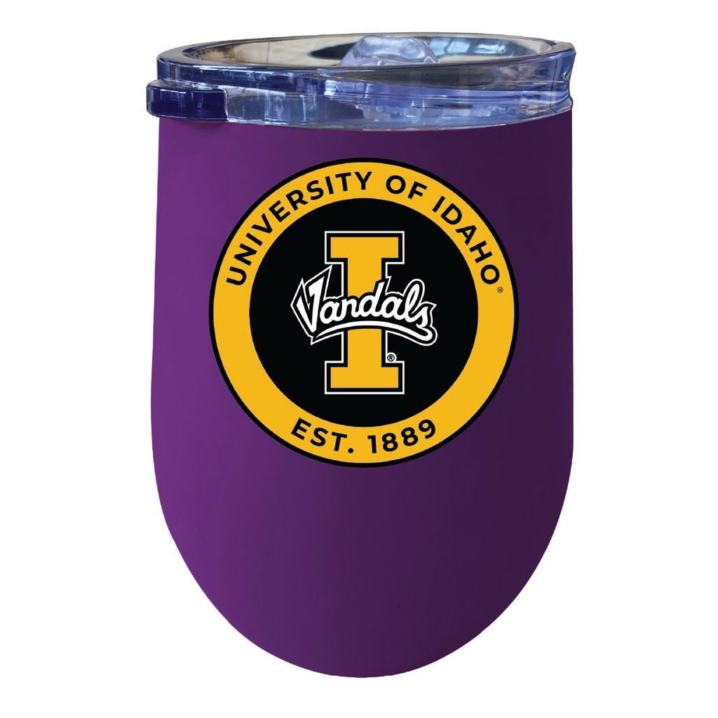 Idaho Vandals 12 oz Insulated Wine Stainless Steel Tumbler Officially Licensed Collegiate Product Image 8