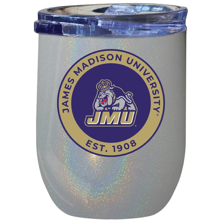 James Madison Dukes 12 oz Insulated Wine Stainless Steel Tumbler Officially Licensed Collegiate Product Image 7