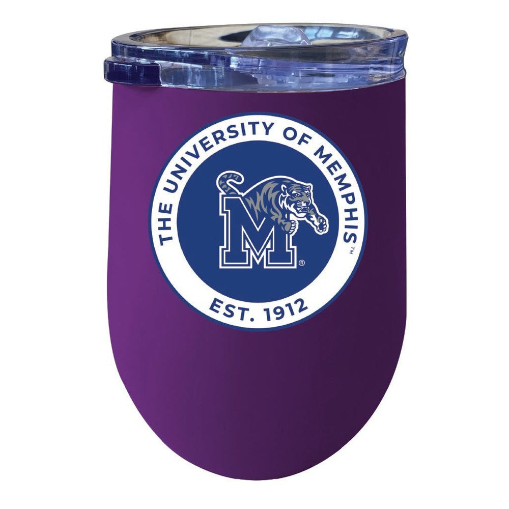 Memphis Tigers 12 oz Insulated Wine Stainless Steel Tumbler Officially Licensed Collegiate Product Image 2