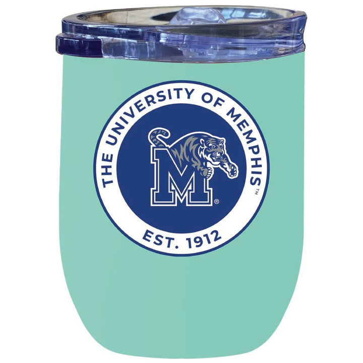 Memphis Tigers 12 oz Insulated Wine Stainless Steel Tumbler Officially Licensed Collegiate Product Image 4