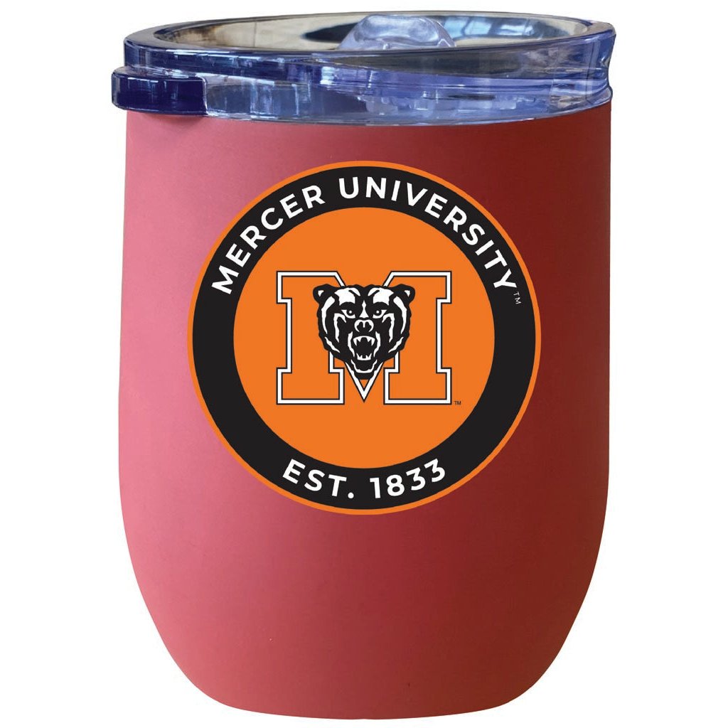 Mercer University 12 oz Insulated Wine Stainless Steel Tumbler Officially Licensed Collegiate Product Image 1