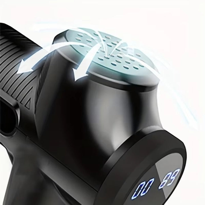 Professional Massage Gun with LCD Display - 99 Adjustable Levels for Deep Tissue Relief Image 9