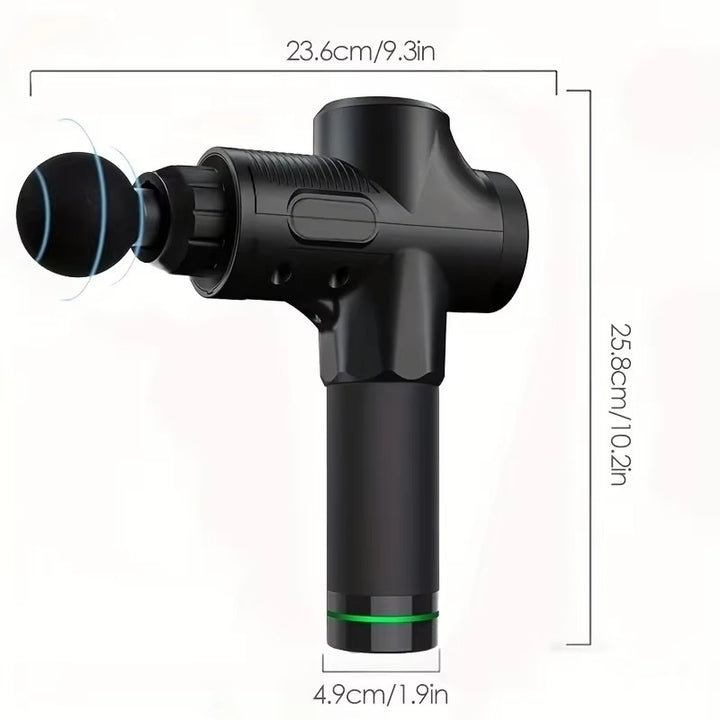 Professional Massage Gun with LCD Display - 99 Adjustable Levels for Deep Tissue Relief Image 8