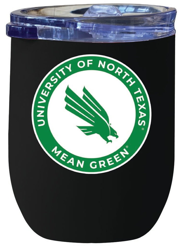 North Texas 12 oz Insulated Wine Stainless Steel Tumbler Officially Licensed Collegiate Product Image 2