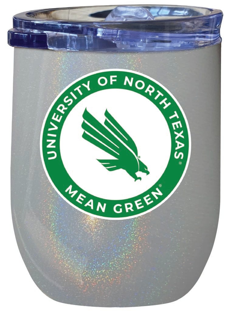 North Texas 12 oz Insulated Wine Stainless Steel Tumbler Officially Licensed Collegiate Product Image 4