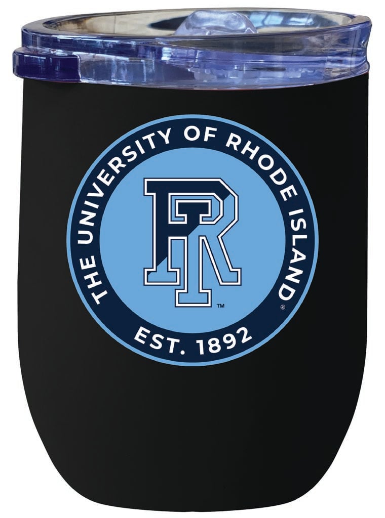 Rhode Island University 12 oz Insulated Wine Stainless Steel Tumbler Officially Licensed Collegiate Product Image 4