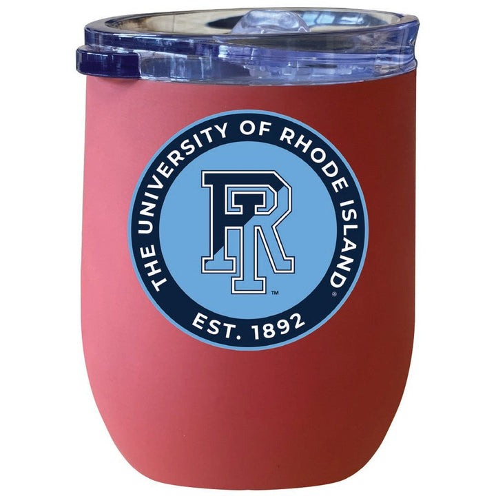 Rhode Island University 12 oz Insulated Wine Stainless Steel Tumbler Officially Licensed Collegiate Product Image 6