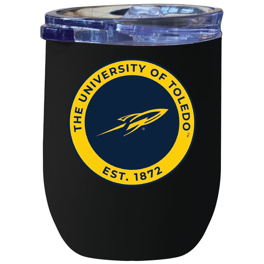 Toledo Rockets 12 oz Insulated Wine Stainless Steel Tumbler Officially Licensed Collegiate Product Image 1