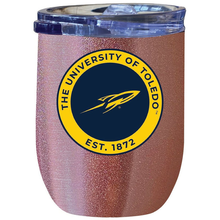 Toledo Rockets 12 oz Insulated Wine Stainless Steel Tumbler Officially Licensed Collegiate Product Image 2