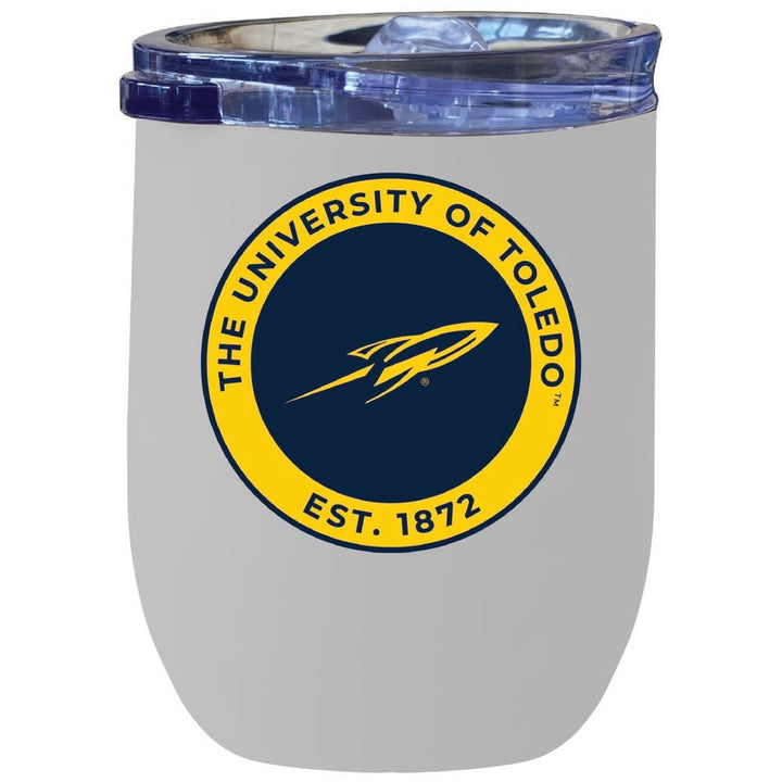 Toledo Rockets 12 oz Insulated Wine Stainless Steel Tumbler Officially Licensed Collegiate Product Image 4