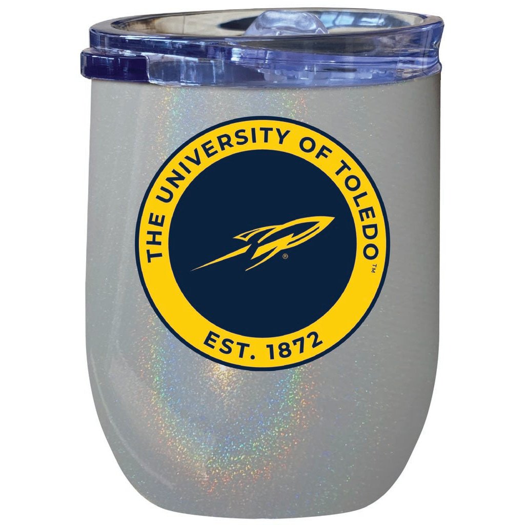 Toledo Rockets 12 oz Insulated Wine Stainless Steel Tumbler Officially Licensed Collegiate Product Image 6