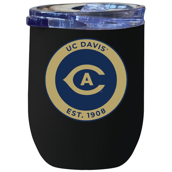 UC Davis Aggies 12 oz Insulated Wine Stainless Steel Tumbler Officially Licensed Collegiate Product Image 4