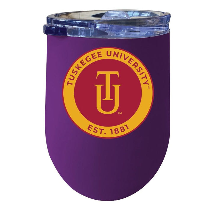 Tuskegee University 12 oz Insulated Wine Stainless Steel Tumbler Officially Licensed Collegiate Product Image 3