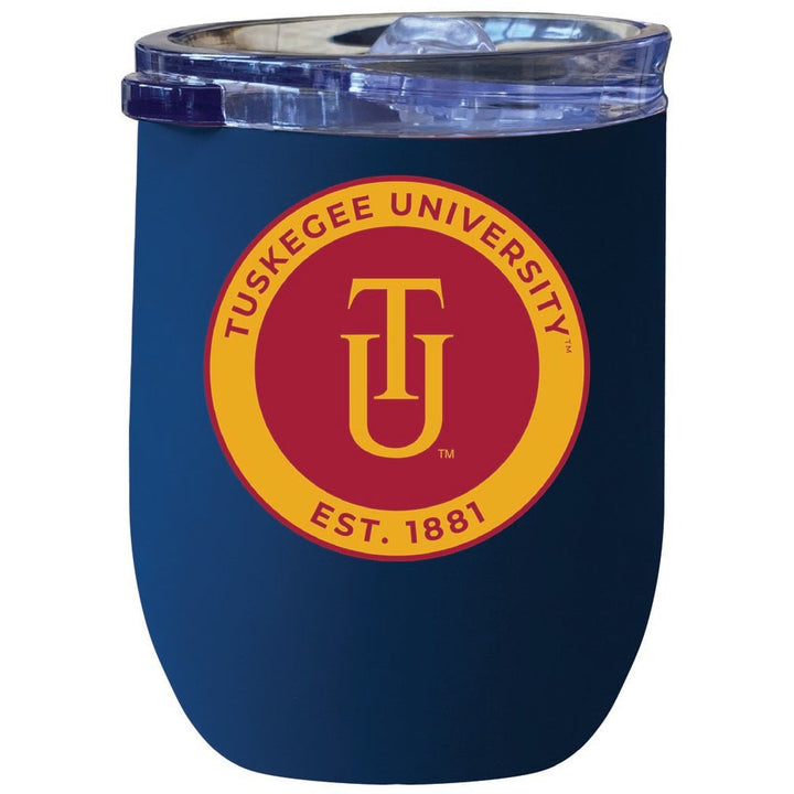 Tuskegee University 12 oz Insulated Wine Stainless Steel Tumbler Officially Licensed Collegiate Product Image 6