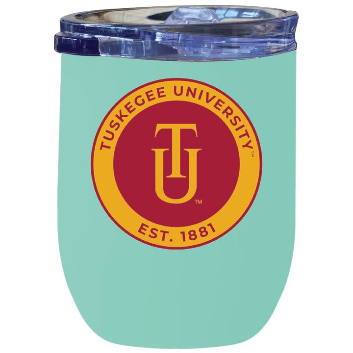 Tuskegee University 12 oz Insulated Wine Stainless Steel Tumbler Officially Licensed Collegiate Product Image 7