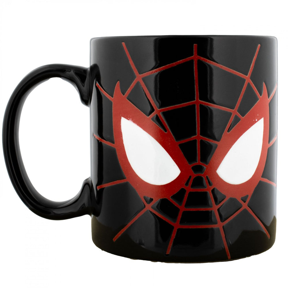 Miles Morales Mask 20oz Ceramic Mug Image 2