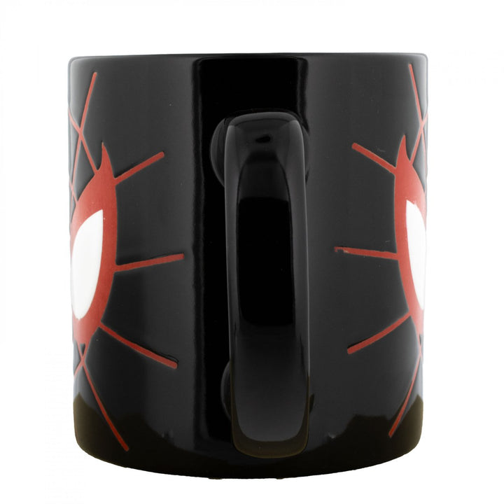 Miles Morales Mask 20oz Ceramic Mug Image 4