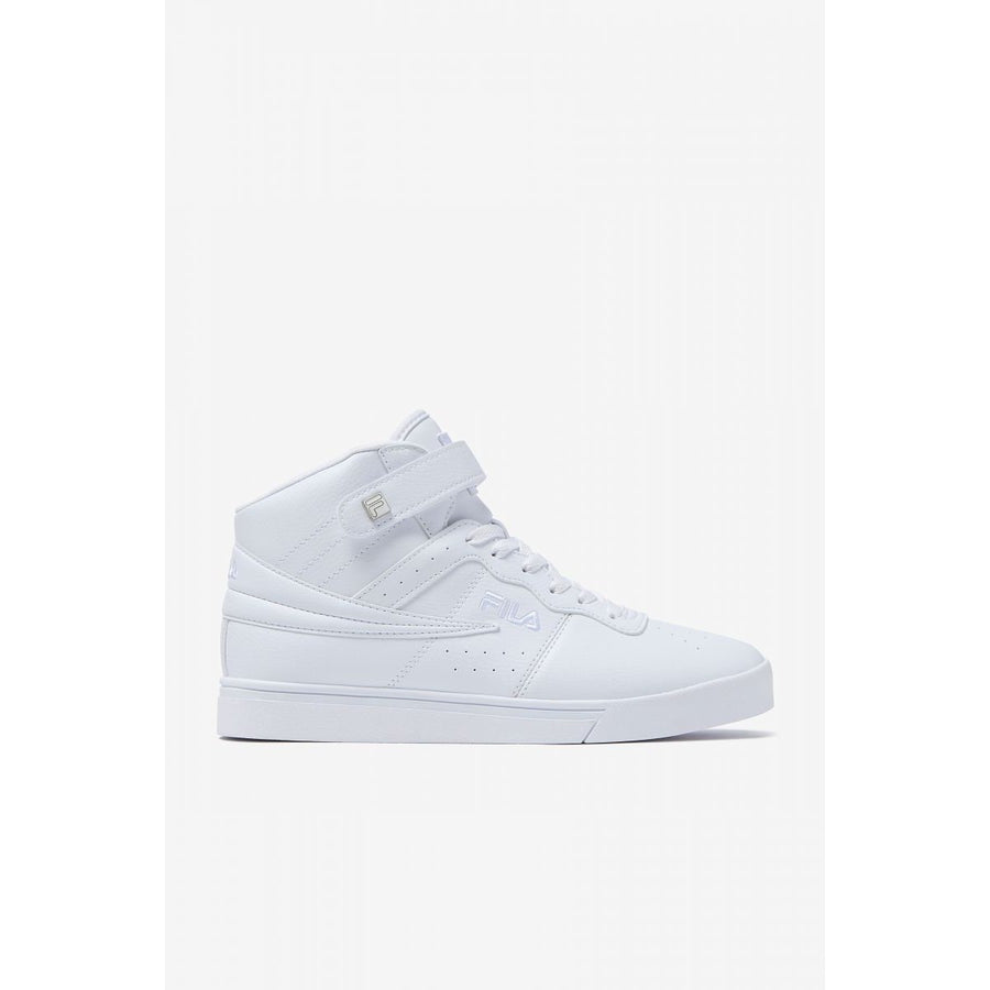 FILA Mens Vulc 13 High Top Sneaker White/White/White - 1CM00347-100 WHT/WHT/WHT Image 1