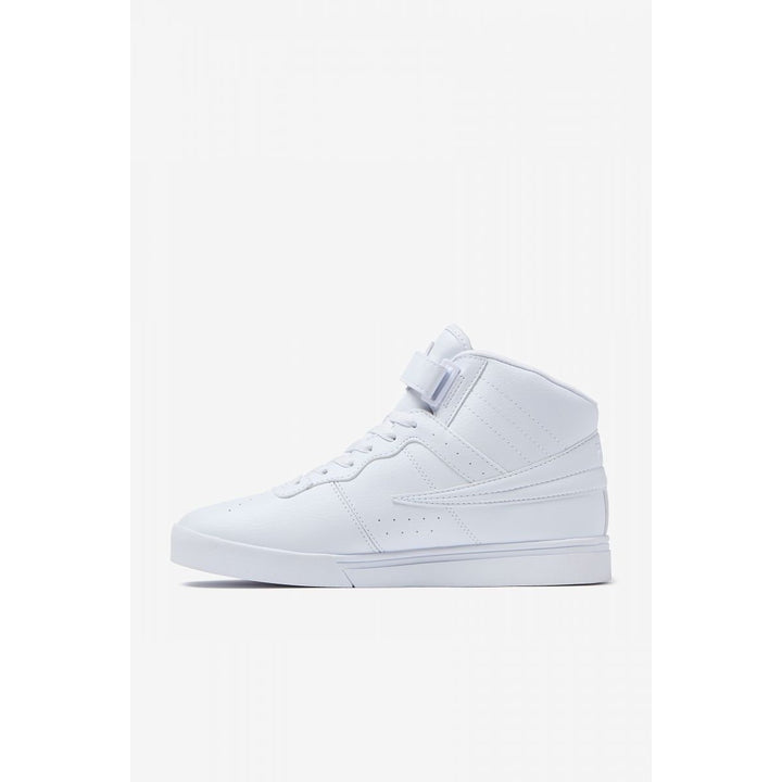 FILA Mens Vulc 13 High Top Sneaker White/White/White - 1CM00347-100 WHT/WHT/WHT Image 2