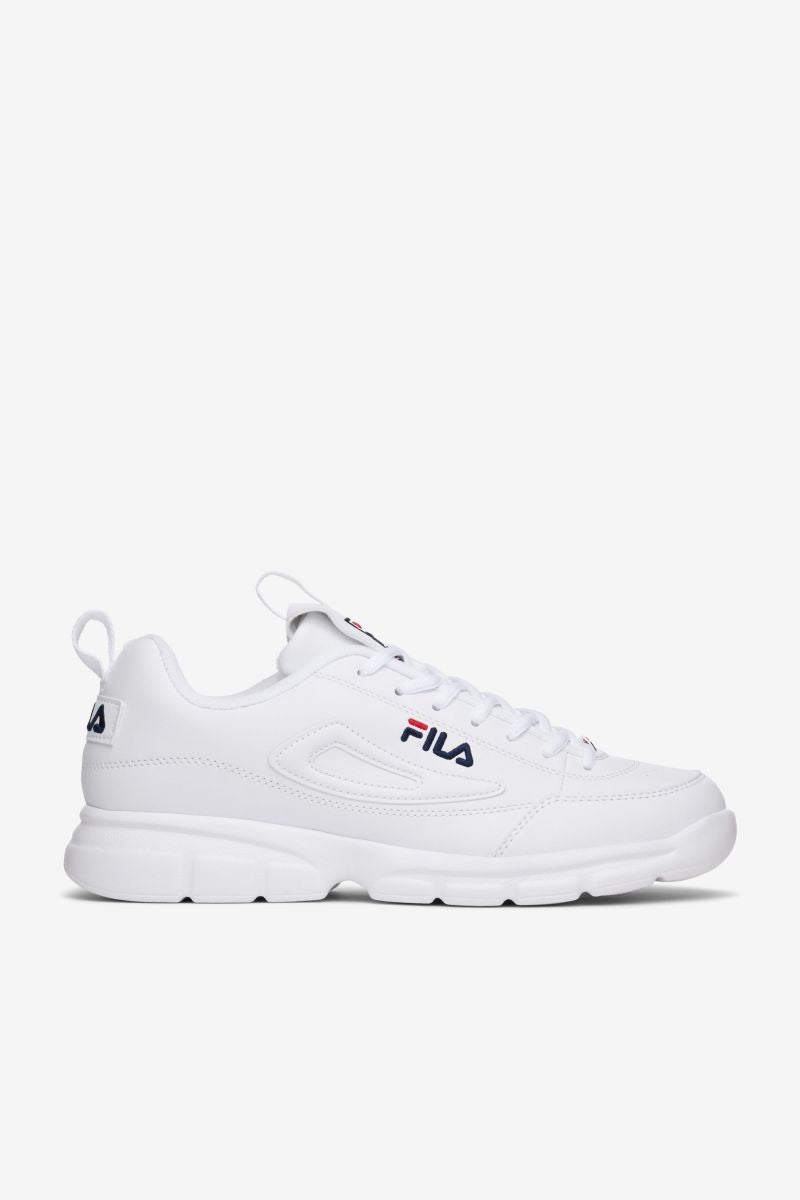 FILA Disruptor SE Sneakers White Navy Red Mens Athletic Shoes Size [insert size] Image 1