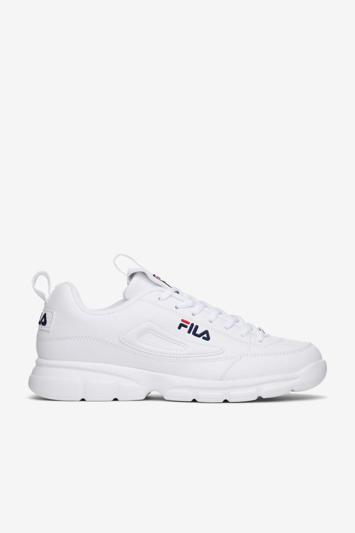 FILA Disruptor SE Sneakers White Navy Red Mens Athletic Shoes Size [insert size] Image 1