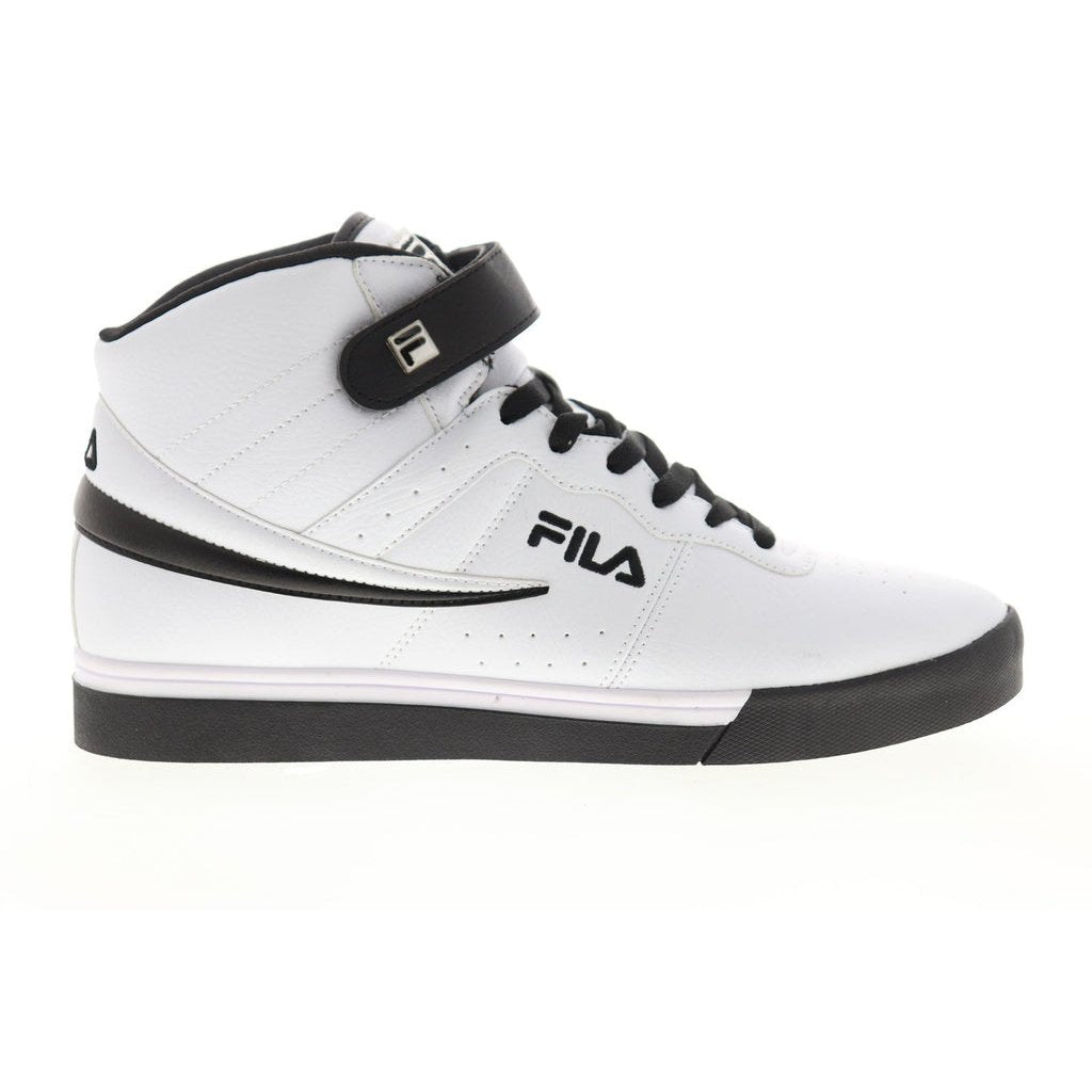 FILA Mens Vulc 13 High Top Sneaker White/Black - 1SC60526-112 WHT/BLK Image 1