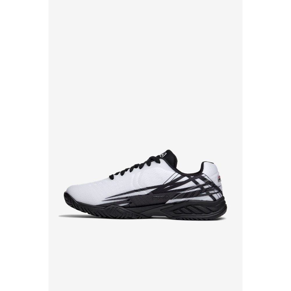 FILA Mens Axilus 2 Energized Running Shoe White/Black/Black - 1TM01876-112 WHITE/BLACK/BLACK Image 2