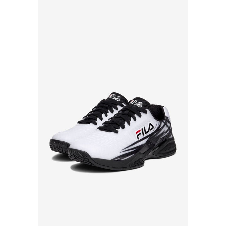 FILA Mens Axilus 2 Energized Running Shoe White/Black/Black - 1TM01876-112 WHITE/BLACK/BLACK Image 4